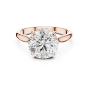 Cathedral Solitaire Engagement Ring