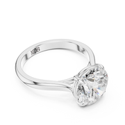 Cathedral Solitaire Engagement Ring