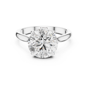 Cathedral Solitaire Engagement Ring