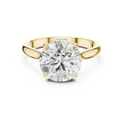 Cathedral Solitaire Engagement Ring