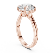 Cathedral Solitaire Engagement Ring