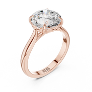 Cathedral Solitaire Engagement Ring