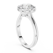 Cathedral Solitaire Engagement Ring