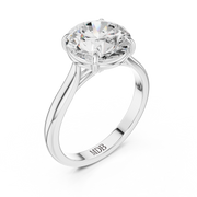 Cathedral Solitaire Engagement Ring