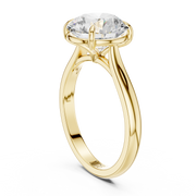 Cathedral Solitaire Engagement Ring