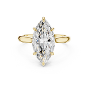 Cathedral Solitaire Engagement Ring