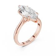Cathedral Solitaire Engagement Ring