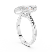 Cathedral Solitaire Engagement Ring