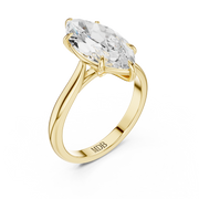 Cathedral Solitaire Engagement Ring