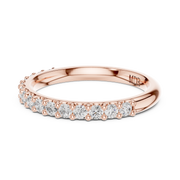 Claw Set Diamond Wedding Band