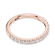 Claw Set Diamond Wedding Band