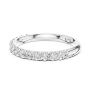 Claw Set Diamond Wedding Band