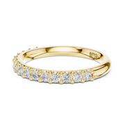Claw Set Diamond Wedding Band
