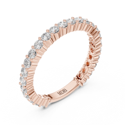 Shared Prong Diamond Wedding Band