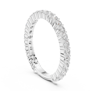 Shared Prong Diamond Wedding Band
