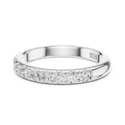 2.5mm Diamond Pavé set Wedding Band