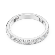2.5mm Diamond Pavé set Wedding Band