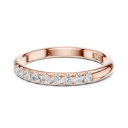 2.0mm Diamond Pavé set Wedding Band