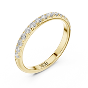 2.0mm Diamond Pavé set Wedding Band