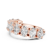 Oval Diamond Band