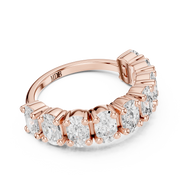 Oval Diamond Band