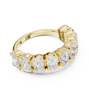 Oval Diamond Band
