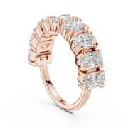 Oval Diamond Band