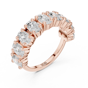 Oval Diamond Band