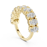Oval Diamond Band