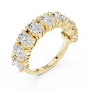 Oval Diamond Band