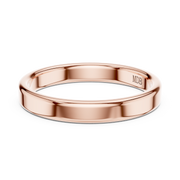 3.0mm Comfort Fit Flat Band