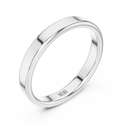 3.0mm Comfort Fit Flat Band