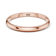 2.0mm Half Round Band